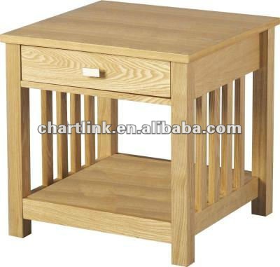 Beautiful oak bedroom table , Please click to get details